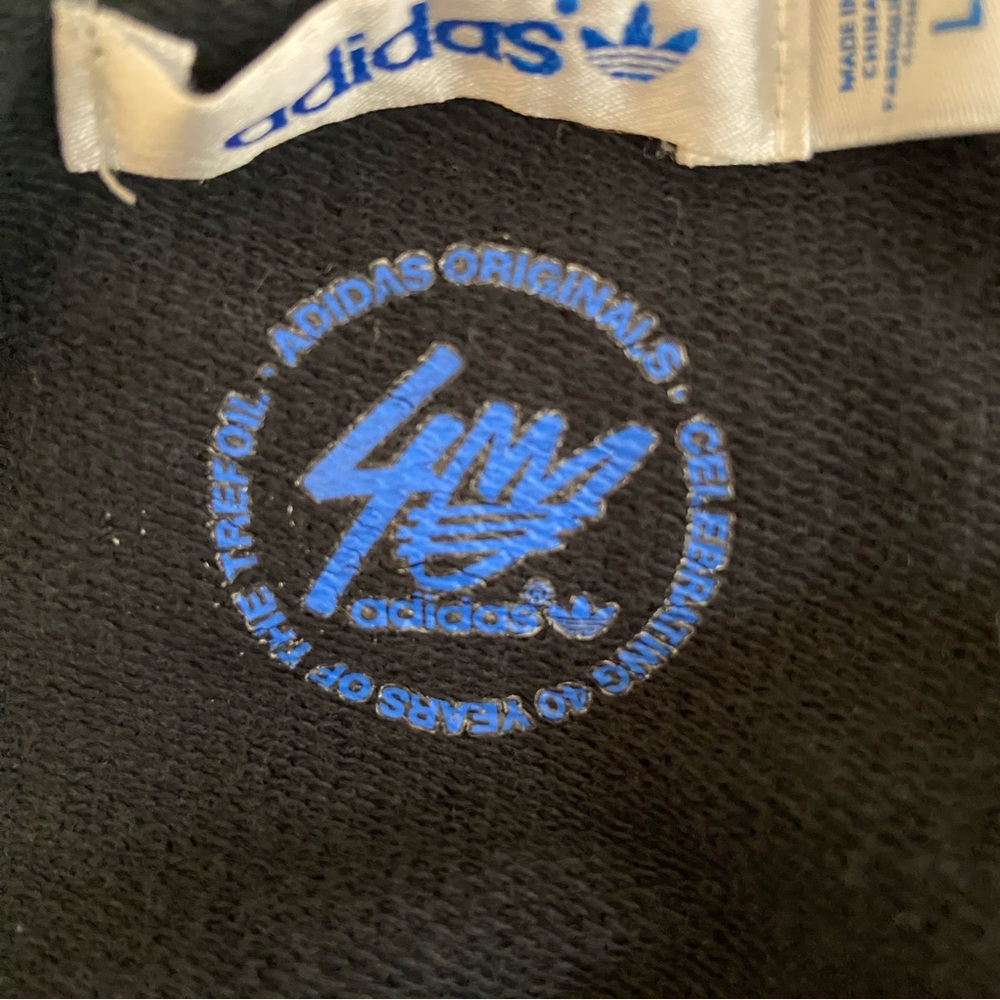 Adidas Navy Blue Hooded Dress - Picture 8 of 9